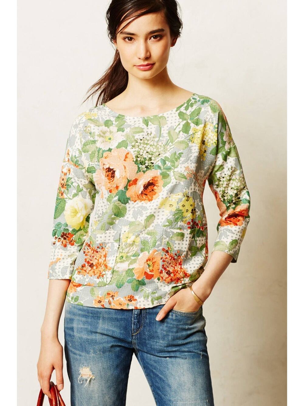 HD In Paris Women’s Bloomfield Floral Top Size Small